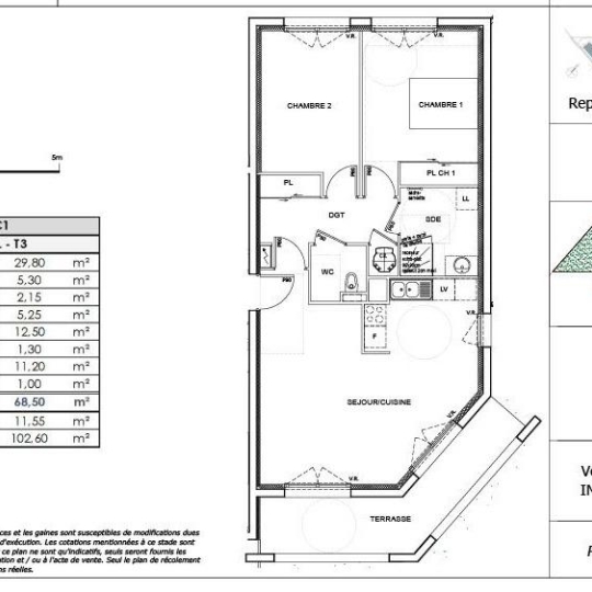  Agence Cosi : Apartment | FAGNIERES (51510) | 69 m2 | 182 800 € 