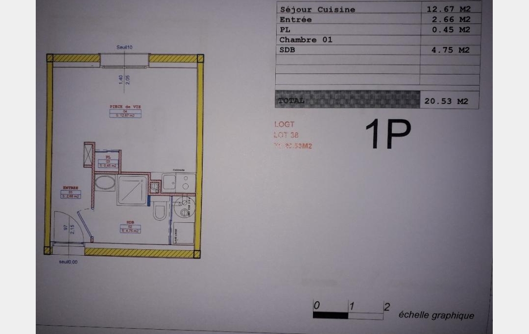 Agence Cosi : Apartment | TROYES (10000) | 21 m2 | 281 € 