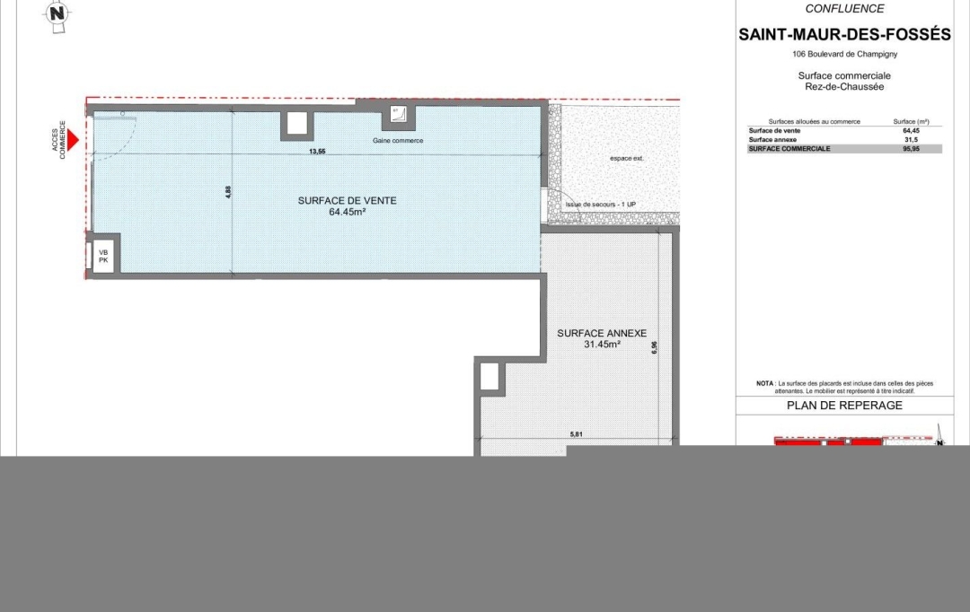 Agence Cosi : Office | SAINT-MAUR-DES-FOSSES (94100) | 96 m2 | 588 000 € 